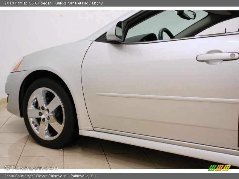 Quicksilver Metallic / Ebony 2010 Pontiac G6 GT Sedan