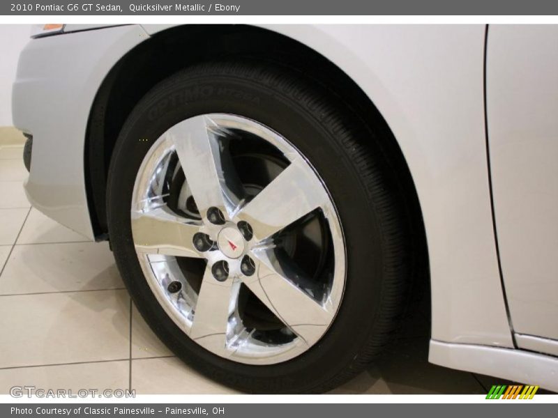 Quicksilver Metallic / Ebony 2010 Pontiac G6 GT Sedan