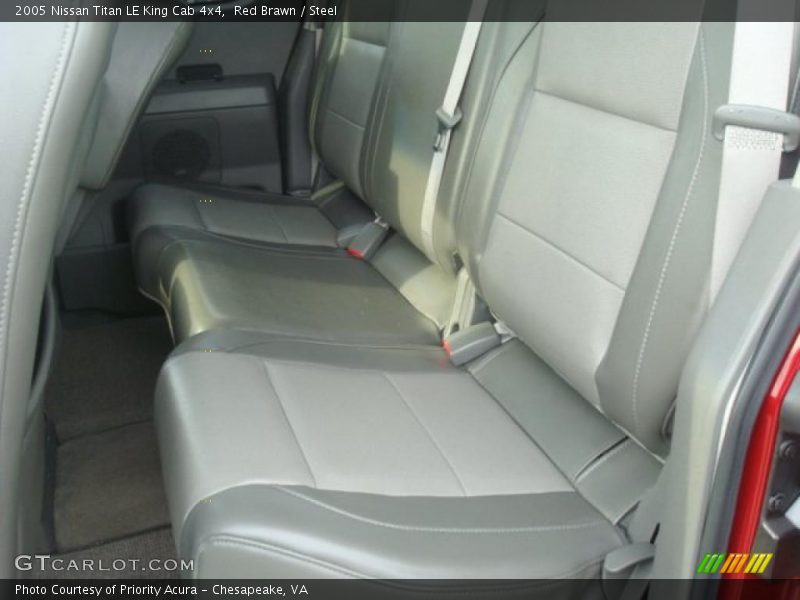 Red Brawn / Steel 2005 Nissan Titan LE King Cab 4x4