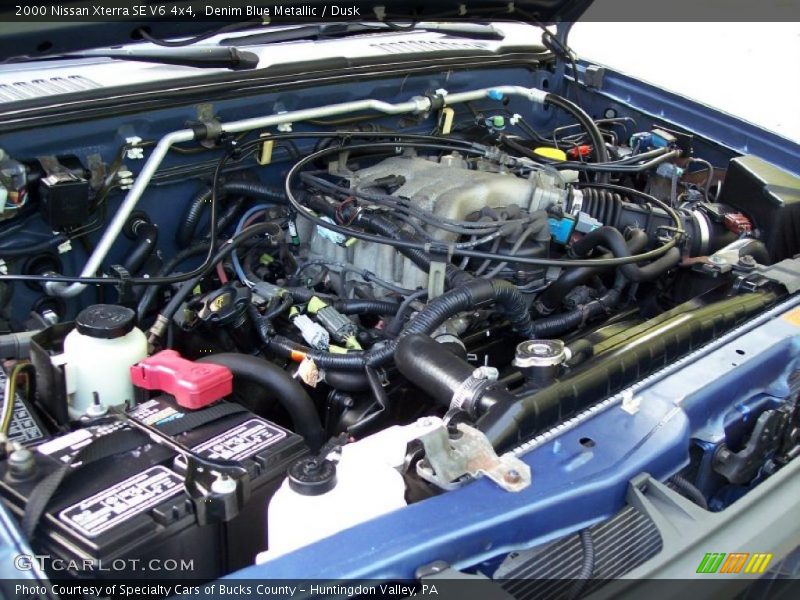 Denim Blue Metallic / Dusk 2000 Nissan Xterra SE V6 4x4