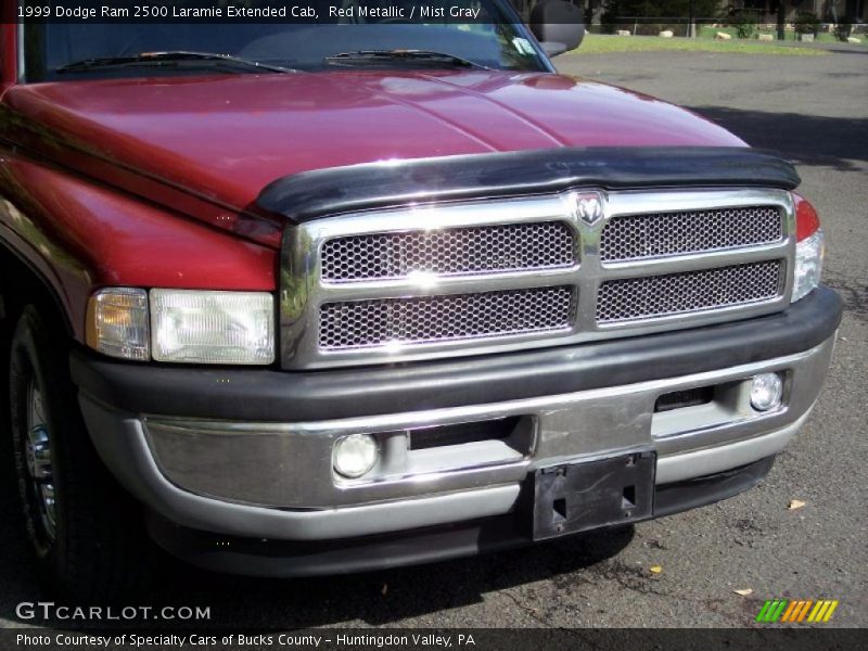 Red Metallic / Mist Gray 1999 Dodge Ram 2500 Laramie Extended Cab