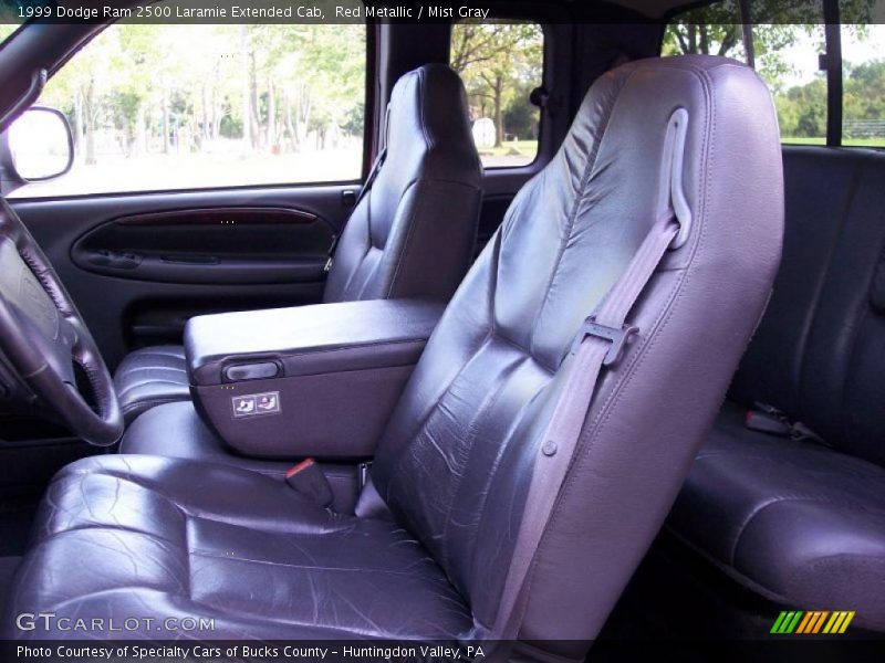 Red Metallic / Mist Gray 1999 Dodge Ram 2500 Laramie Extended Cab