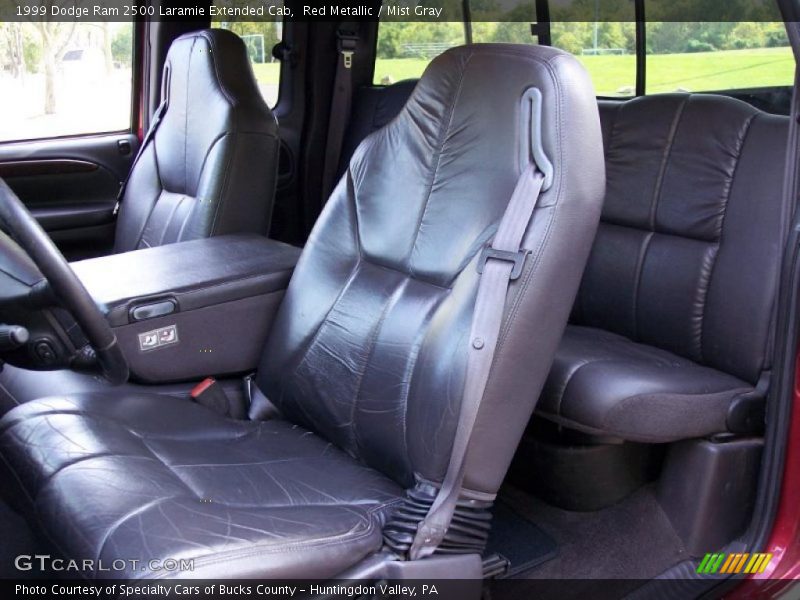 Red Metallic / Mist Gray 1999 Dodge Ram 2500 Laramie Extended Cab