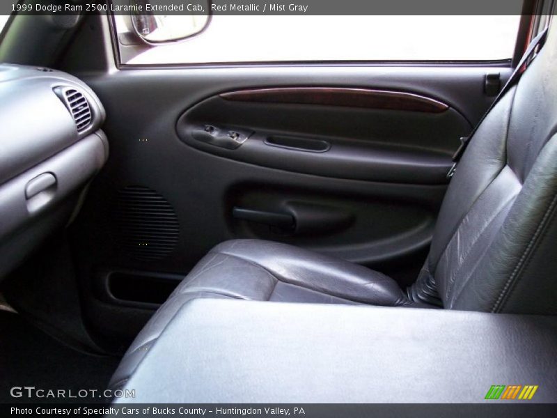 Red Metallic / Mist Gray 1999 Dodge Ram 2500 Laramie Extended Cab