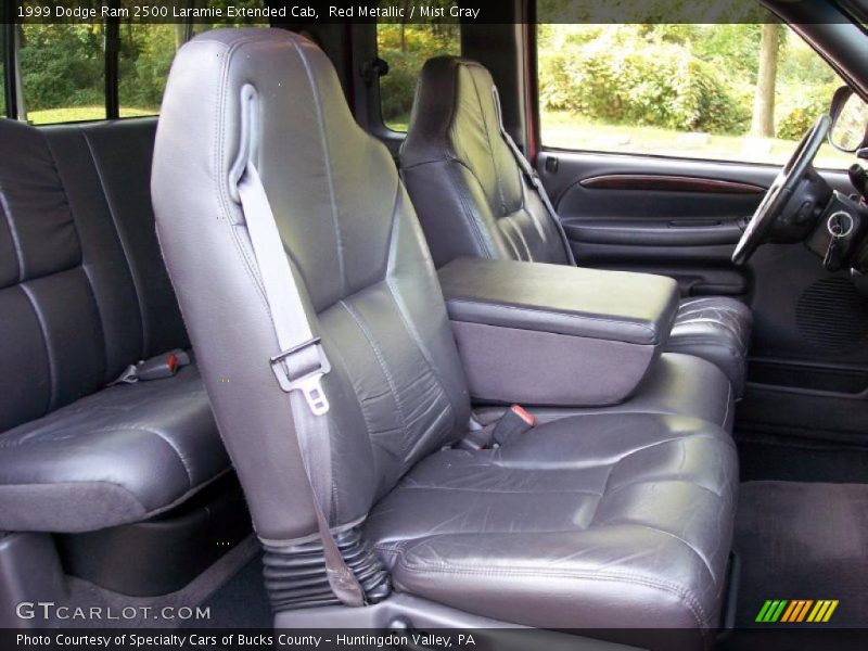 Red Metallic / Mist Gray 1999 Dodge Ram 2500 Laramie Extended Cab