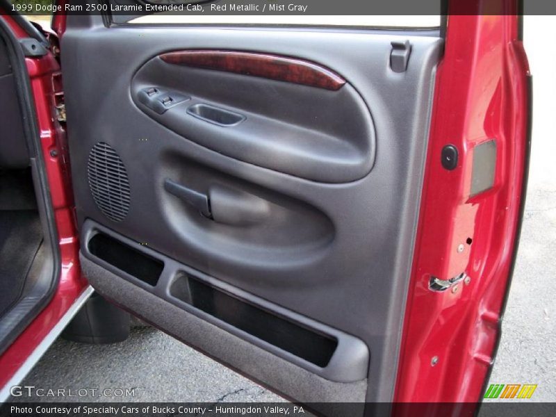 Red Metallic / Mist Gray 1999 Dodge Ram 2500 Laramie Extended Cab