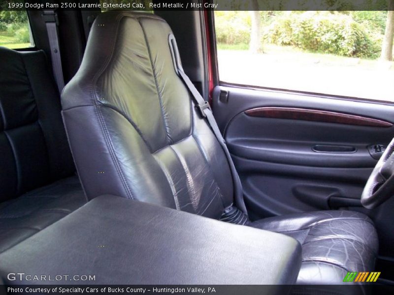 Red Metallic / Mist Gray 1999 Dodge Ram 2500 Laramie Extended Cab