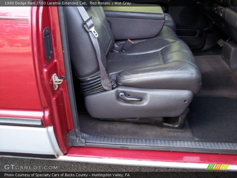 Red Metallic / Mist Gray 1999 Dodge Ram 2500 Laramie Extended Cab
