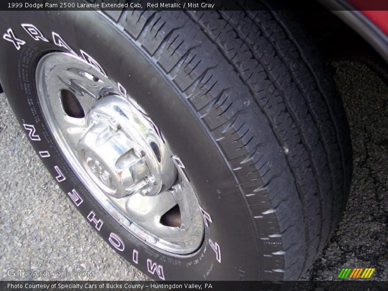 Red Metallic / Mist Gray 1999 Dodge Ram 2500 Laramie Extended Cab