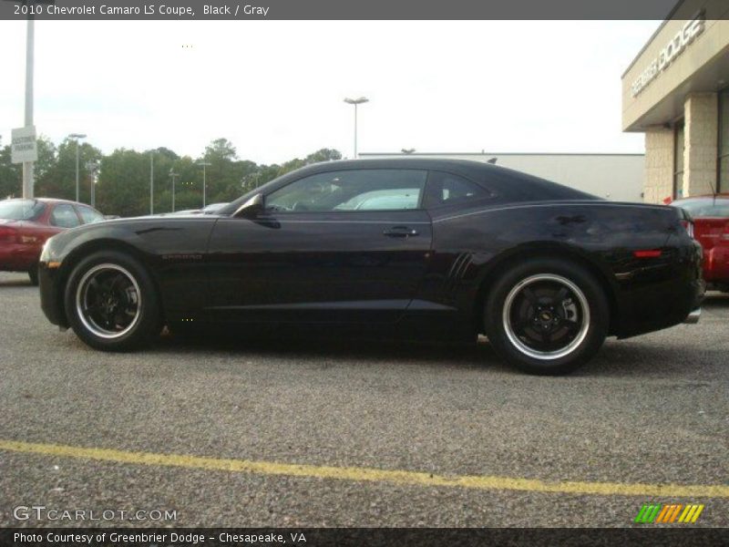 Black / Gray 2010 Chevrolet Camaro LS Coupe