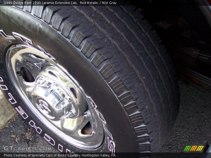 Red Metallic / Mist Gray 1999 Dodge Ram 2500 Laramie Extended Cab