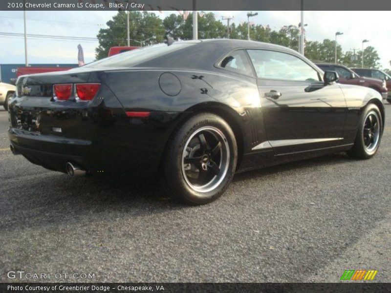 Black / Gray 2010 Chevrolet Camaro LS Coupe