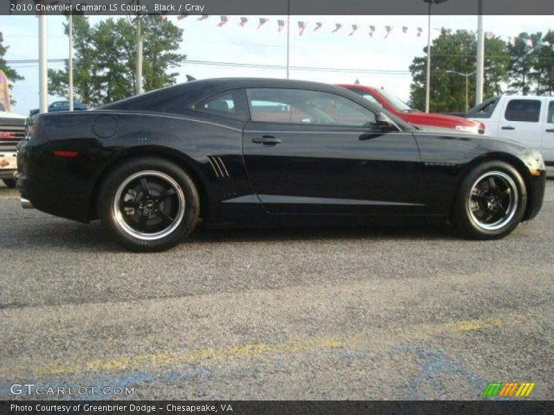 Black / Gray 2010 Chevrolet Camaro LS Coupe