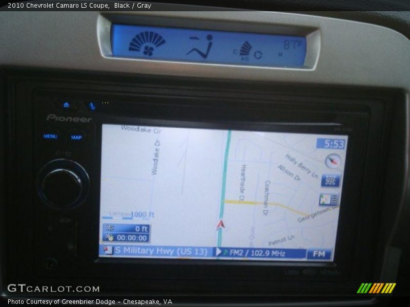 Black / Gray 2010 Chevrolet Camaro LS Coupe