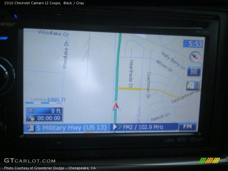 Black / Gray 2010 Chevrolet Camaro LS Coupe