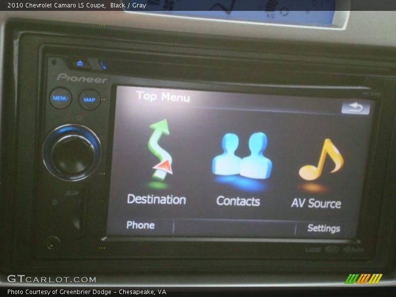 Black / Gray 2010 Chevrolet Camaro LS Coupe