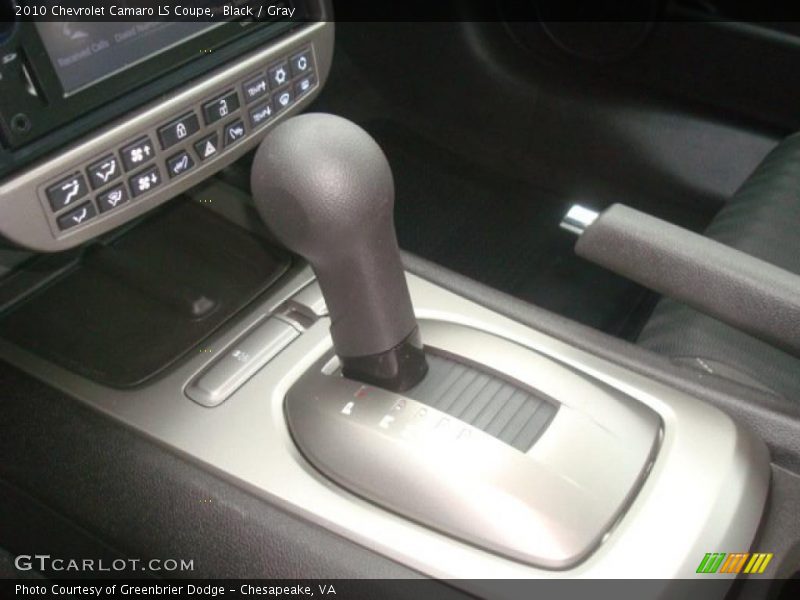 Black / Gray 2010 Chevrolet Camaro LS Coupe