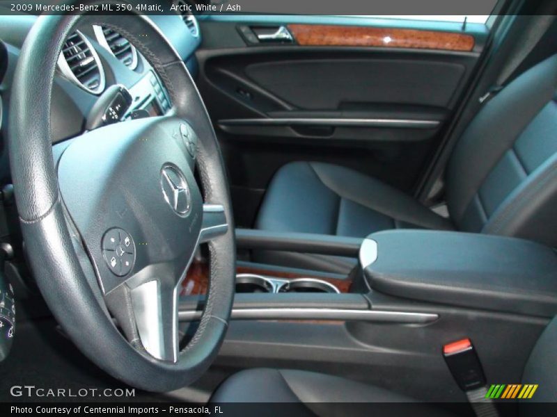 Arctic White / Ash 2009 Mercedes-Benz ML 350 4Matic