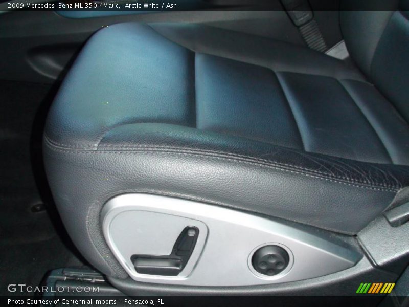 Arctic White / Ash 2009 Mercedes-Benz ML 350 4Matic