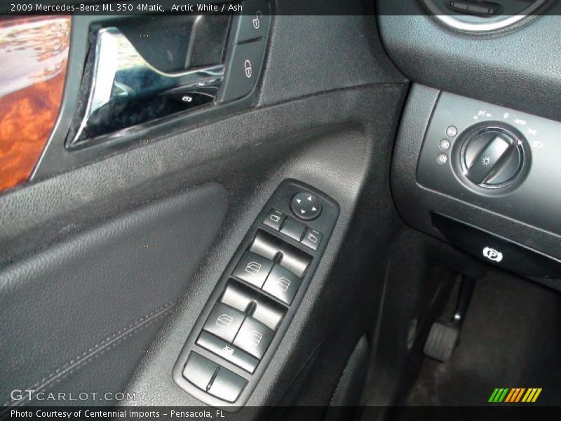Arctic White / Ash 2009 Mercedes-Benz ML 350 4Matic