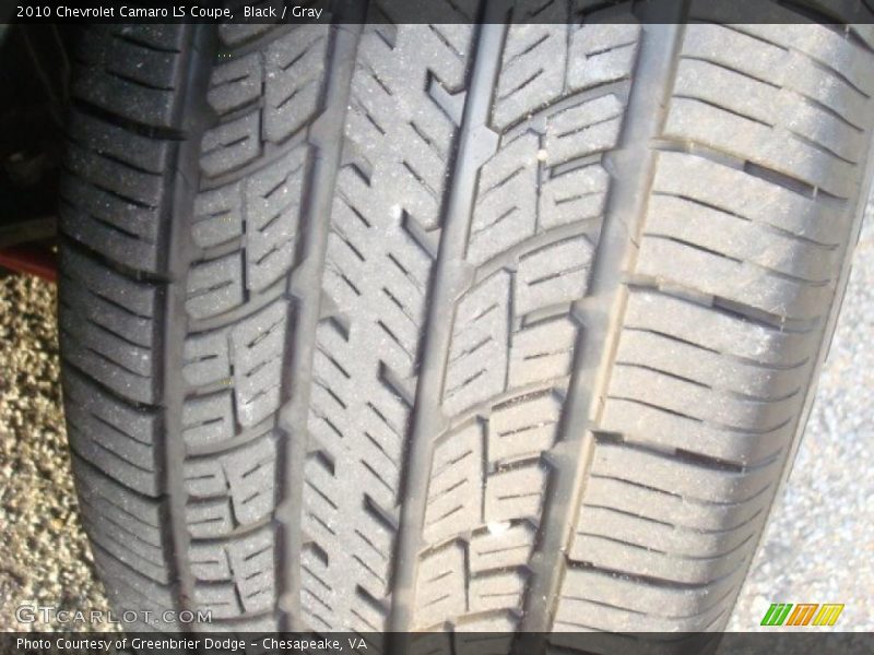 Black / Gray 2010 Chevrolet Camaro LS Coupe