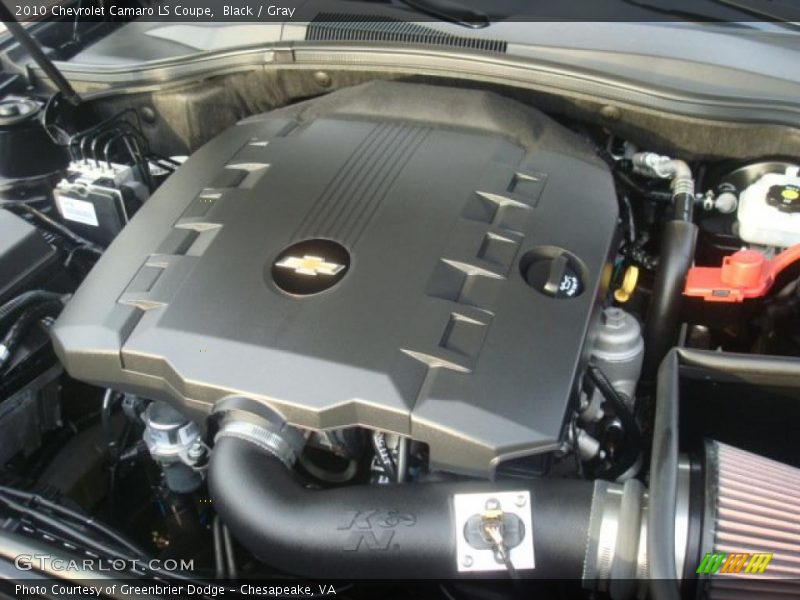 Black / Gray 2010 Chevrolet Camaro LS Coupe