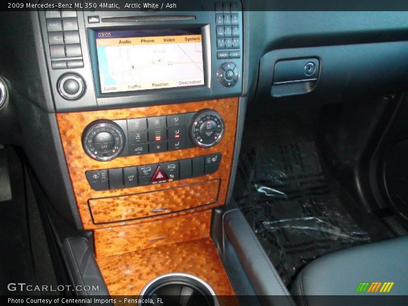 Arctic White / Ash 2009 Mercedes-Benz ML 350 4Matic