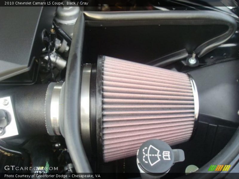 Black / Gray 2010 Chevrolet Camaro LS Coupe