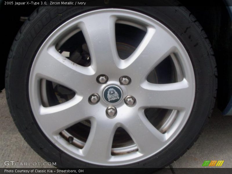 Zircon Metallic / Ivory 2005 Jaguar X-Type 3.0