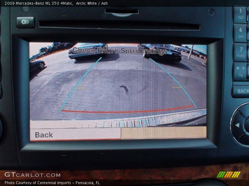 Arctic White / Ash 2009 Mercedes-Benz ML 350 4Matic