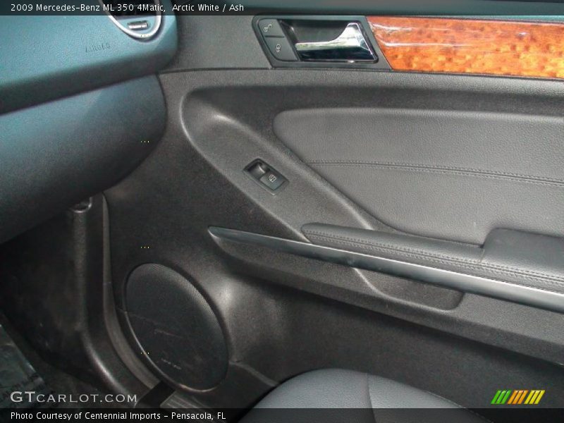Arctic White / Ash 2009 Mercedes-Benz ML 350 4Matic