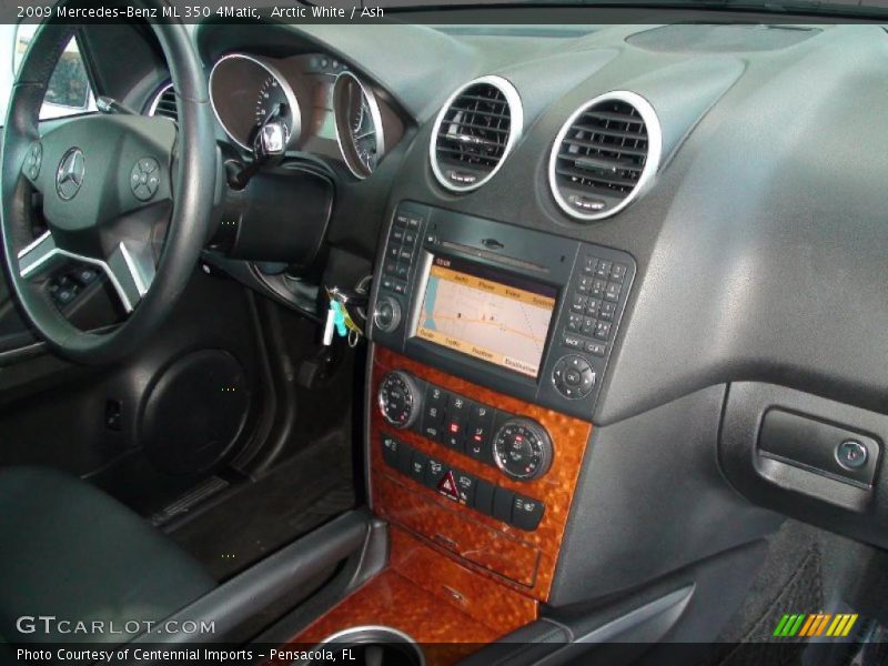 Arctic White / Ash 2009 Mercedes-Benz ML 350 4Matic