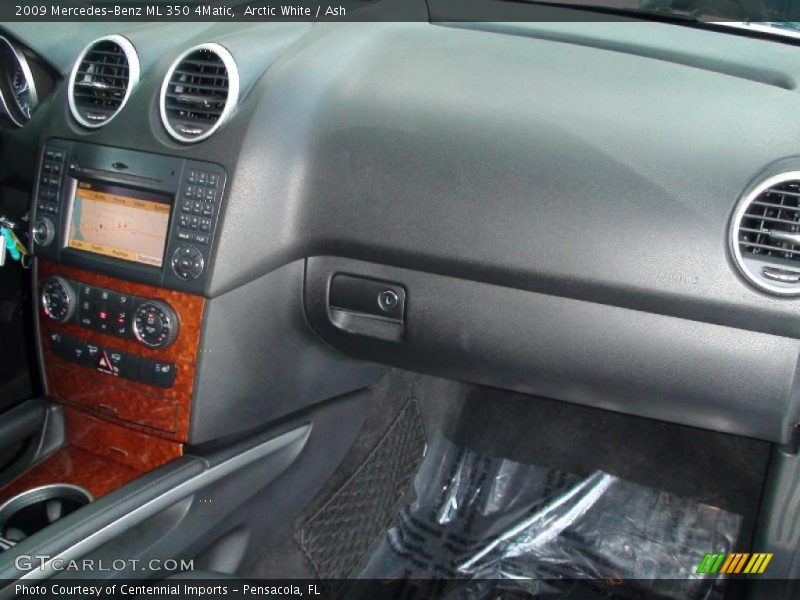 Arctic White / Ash 2009 Mercedes-Benz ML 350 4Matic