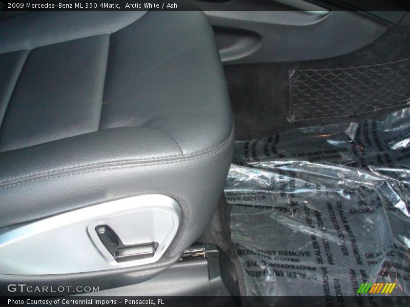 Arctic White / Ash 2009 Mercedes-Benz ML 350 4Matic