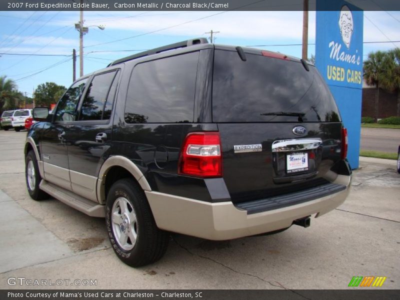 Carbon Metallic / Charcoal Black/Camel 2007 Ford Expedition Eddie Bauer