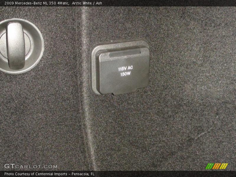 Arctic White / Ash 2009 Mercedes-Benz ML 350 4Matic