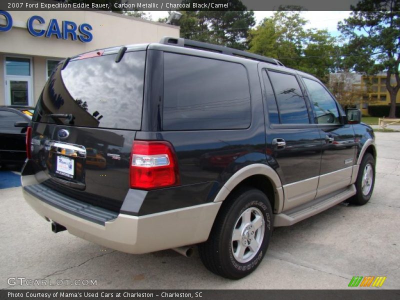 Carbon Metallic / Charcoal Black/Camel 2007 Ford Expedition Eddie Bauer