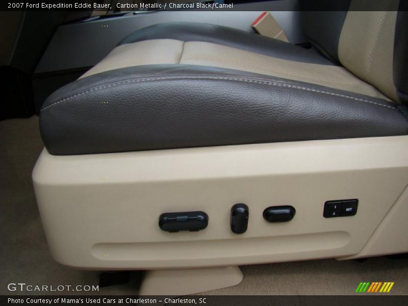 Carbon Metallic / Charcoal Black/Camel 2007 Ford Expedition Eddie Bauer