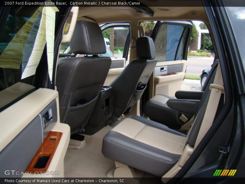 Carbon Metallic / Charcoal Black/Camel 2007 Ford Expedition Eddie Bauer