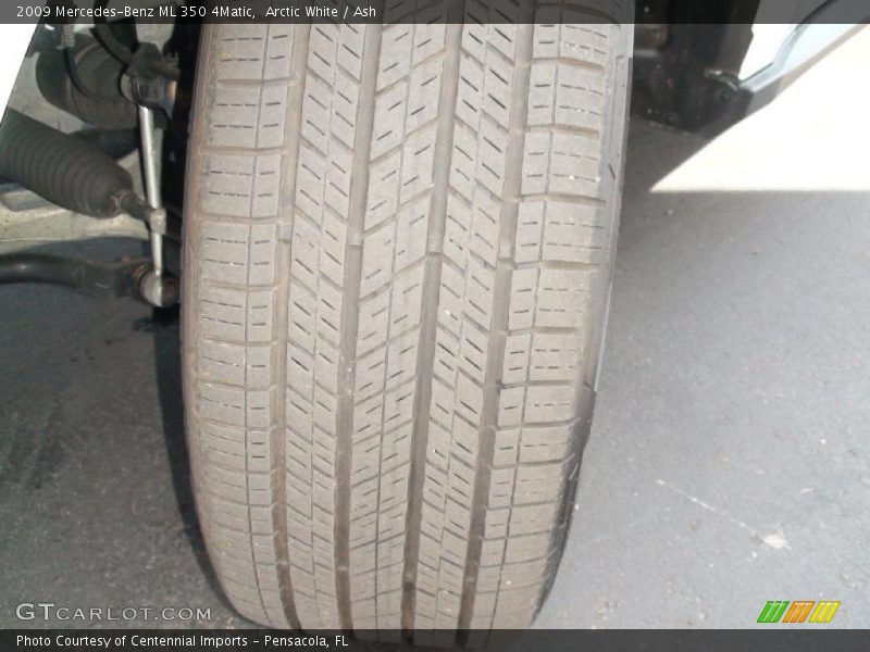 Arctic White / Ash 2009 Mercedes-Benz ML 350 4Matic