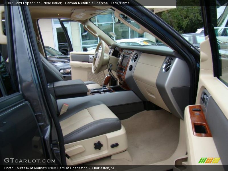 Carbon Metallic / Charcoal Black/Camel 2007 Ford Expedition Eddie Bauer