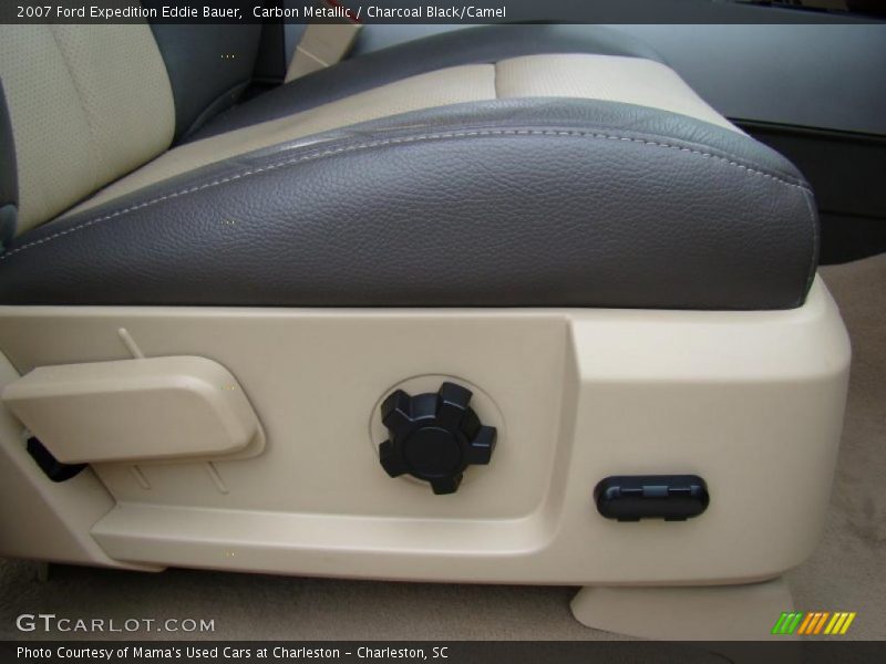 Carbon Metallic / Charcoal Black/Camel 2007 Ford Expedition Eddie Bauer