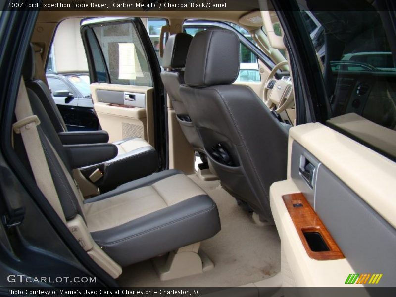 Carbon Metallic / Charcoal Black/Camel 2007 Ford Expedition Eddie Bauer
