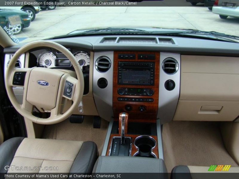 Carbon Metallic / Charcoal Black/Camel 2007 Ford Expedition Eddie Bauer
