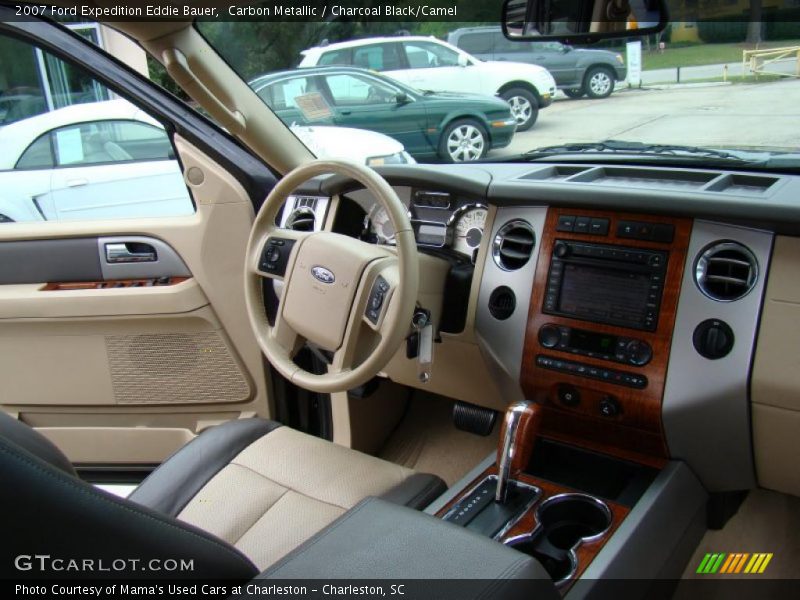 Carbon Metallic / Charcoal Black/Camel 2007 Ford Expedition Eddie Bauer