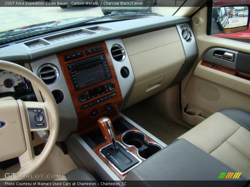 Carbon Metallic / Charcoal Black/Camel 2007 Ford Expedition Eddie Bauer