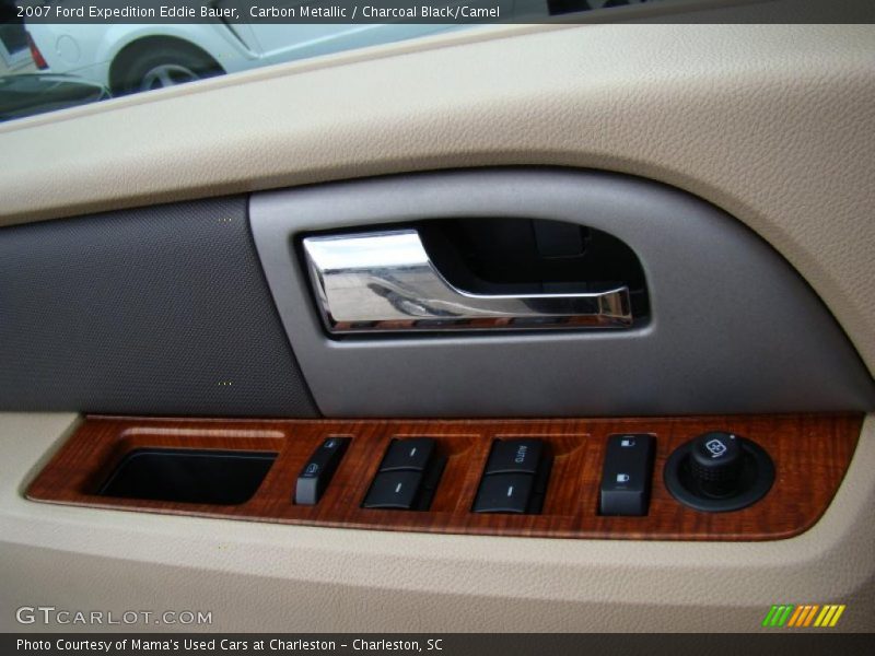 Carbon Metallic / Charcoal Black/Camel 2007 Ford Expedition Eddie Bauer