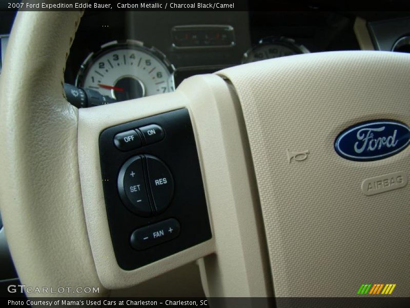 Carbon Metallic / Charcoal Black/Camel 2007 Ford Expedition Eddie Bauer