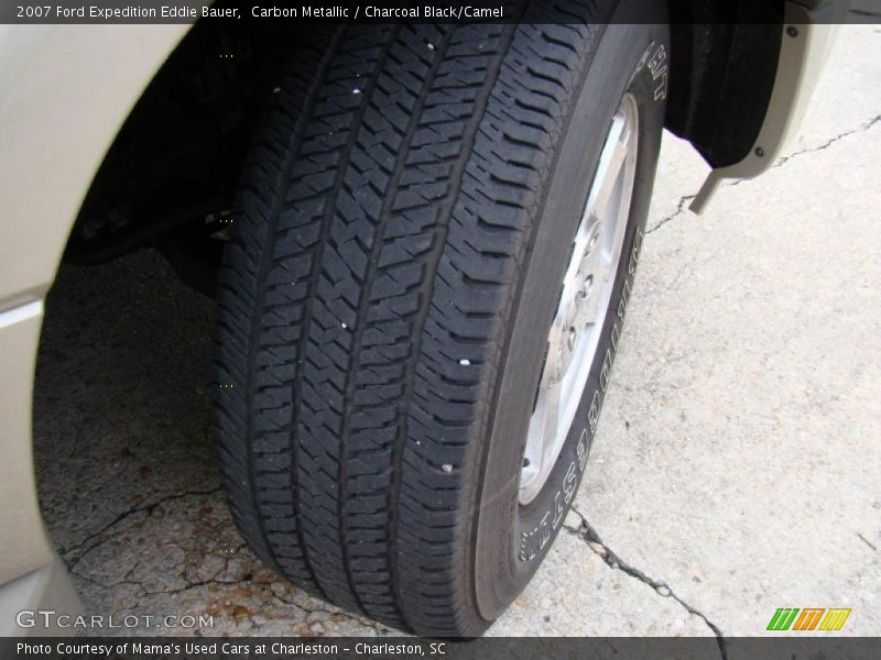 Carbon Metallic / Charcoal Black/Camel 2007 Ford Expedition Eddie Bauer