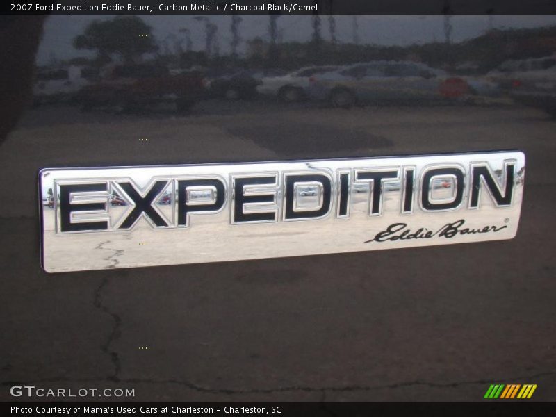 Carbon Metallic / Charcoal Black/Camel 2007 Ford Expedition Eddie Bauer